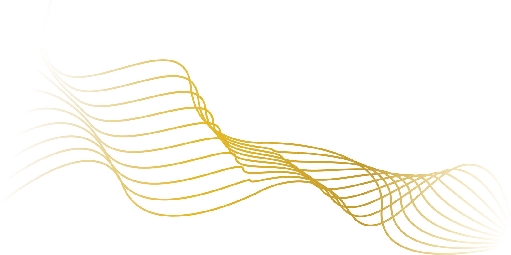 gold line swirl